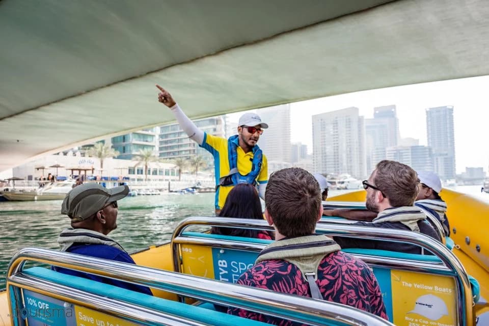 Save Up to 34% with Combo: 99 Minutes Premium Boat Tour + FREE Dubai Frame fr - Image 1