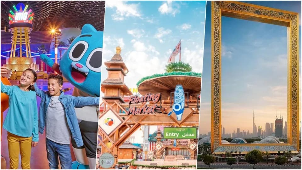 Combo: IMG Park + Global Village + Dubai Frame - Image 1